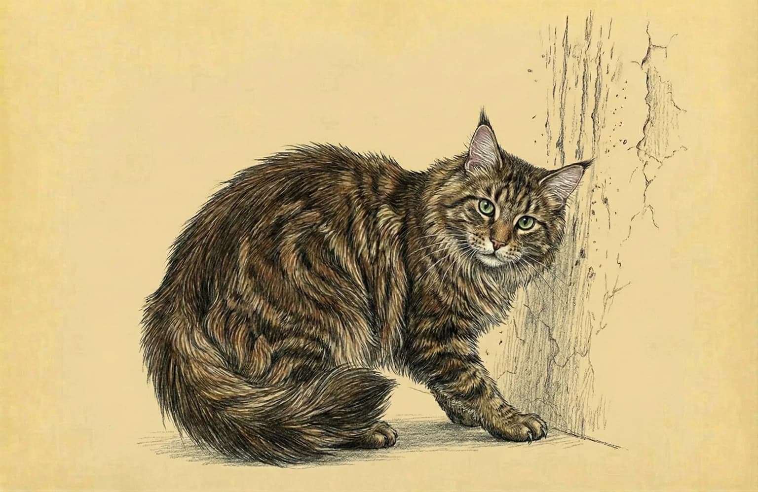 Why Is My Cat Scratching the Wall? (Instinct vs. Health Warning)