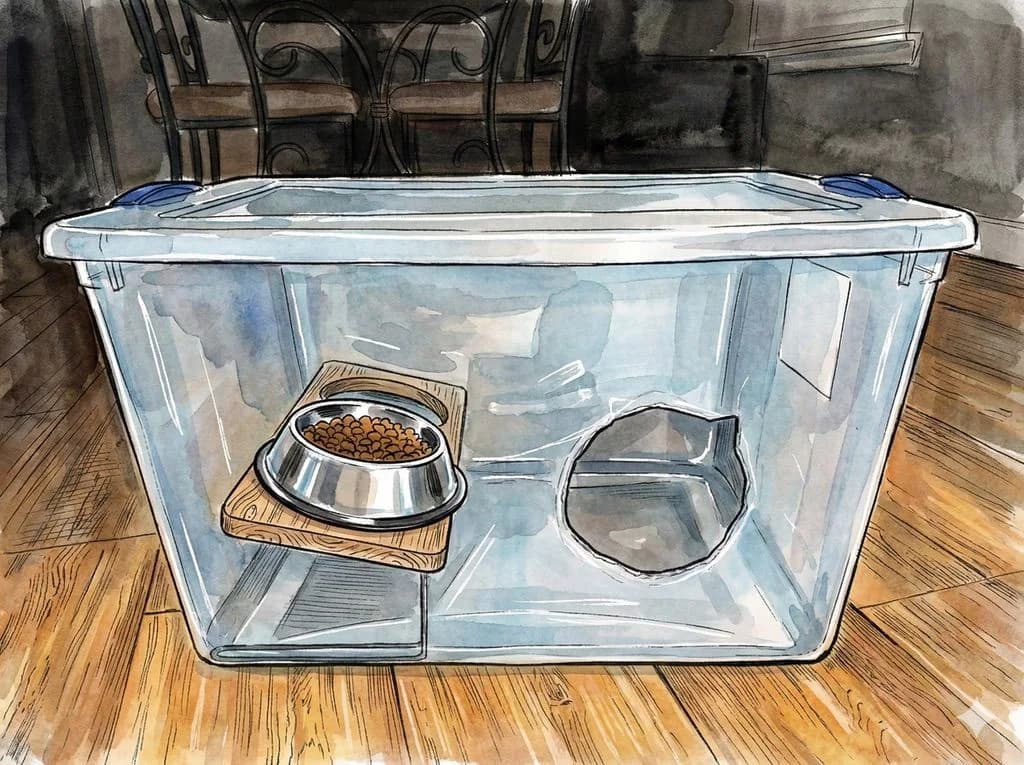 how stop your dog eating cat food 0001 1