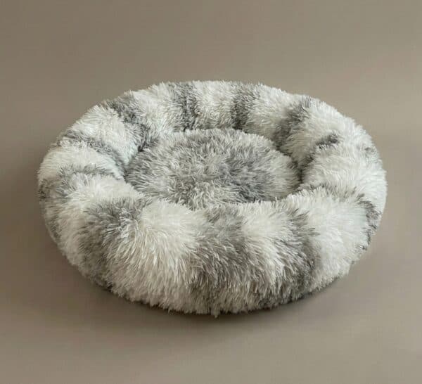 Calming Donut Cat Bed - Soft & Fluffy